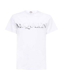 【送料無料】 アレキサンダー・マックイーン メンズ Tシャツ トップス T-shirt White