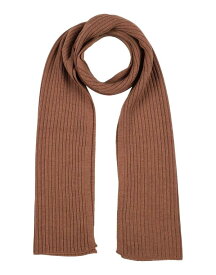 【送料無料】 グランサッソ メンズ マフラー・ストール・スカーフ アクセサリー Scarves and foulards Light brown