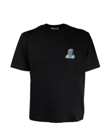 【送料無料】 ランバン メンズ Tシャツ トップス T-shirt Black