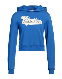 【送料無料】 ヴァレンティノ メンズ パーカー・スウェット フーディー アウター Hooded sweatshirt Bright blue