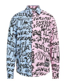 【送料無料】 ヴェルサーチ メンズ シャツ トップス Patterned shirt Pink