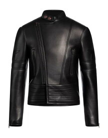 【送料無料】 ジバンシー メンズ ジャケット・ブルゾン アウター Biker jacket Black