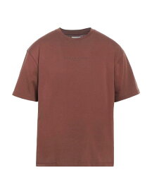 【送料無料】 ゲス メンズ Tシャツ トップス T-shirt Brown