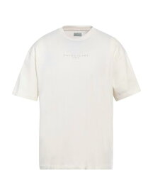 【送料無料】 ゲス メンズ Tシャツ トップス T-shirt Ivory