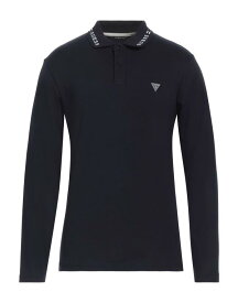 【送料無料】 ゲス メンズ ポロシャツ トップス Polo shirt Midnight blue