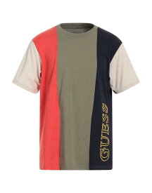 【送料無料】 ゲス メンズ Tシャツ トップス T-shirt Military green