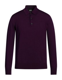 【送料無料】 アルファス テューディオ メンズ ニット・セーター アウター Sweater Purple