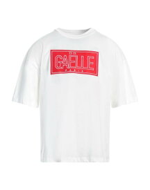 【送料無料】 ガエル パリ メンズ Tシャツ トップス T-shirt Off white