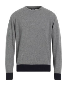 【送料無料】 ロッソピューロ メンズ ニット・セーター アウター Sweater Grey
