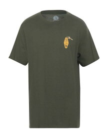 【送料無料】 エレメント メンズ Tシャツ トップス T-shirt Military green