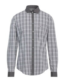 【送料無料】 カルバンクライン メンズ シャツ チェックシャツ トップス Checked shirt Grey