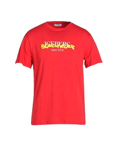 �A�C�X�o�[�O �����Y �g�b�v�X T�V���c ICEBERG T�V���c Red ���b�h