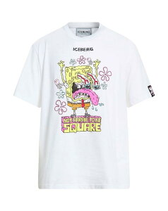 �A�C�X�o�[�O �����Y �g�b�v�X T�V���c ICEBERG T�V���c White �z���C�g