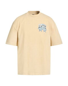 �A�~�� �����Y �g�b�v�X T�V���c AMIRI T�V���c Beige �x�[�W��