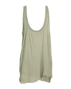���b�N�I�E�G���X �����Y �g�b�v�X �V���c RICK OWENS �^���N�g�b�v Sage Green �O���[��