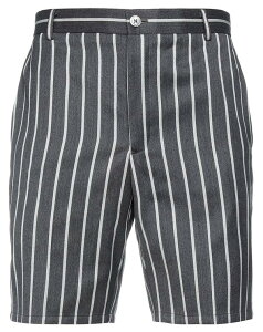 �g���u���E�� �����Y �{�g���X �n�[�t�p���c�E�V���[�c THOM BROWNE �V���[�g�p���c���o�~���[�_�p���c Charcoal �`���R�[��