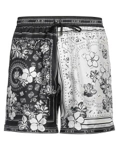 �A�~�� �����Y �{�g���X �n�[�t�p���c�E�V���[�c AMIRI �V���[�g�p���c���o�~���[�_�p���c Black �u���b�N