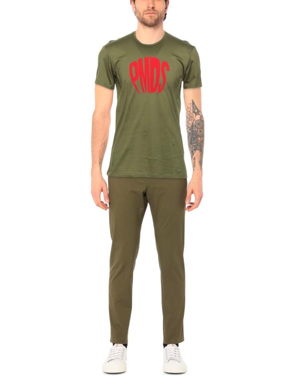 プレミアム・ムード・デニム・スーペリア メンズ Tシャツ トップス T-shirt Military green 店 - 1