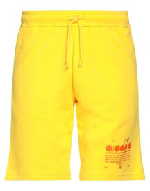 【送料無料】 ディアドラ メンズ ハーフパンツ・ショーツ ボトムス Shorts & Bermuda Yellow