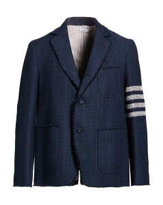 �g���u���E�� �����Y �A�E�^�[ �W���P�b�g�E�u���]�� THOM BROWNE �e�[���[�h�W���P�b�g Navy �l�C�r�[