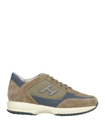 【送料無料】 ホーガン メンズ スニーカー シューズ Sneakers Military green