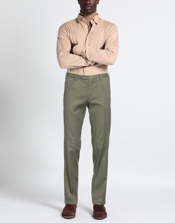 【送料無料】 ラルディーニ メンズ カジュアルパンツ ボトムス Casual pants Military green｜ReVida 店