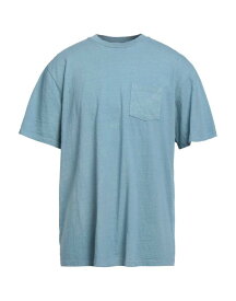 【送料無料】 ジョンエリオット メンズ Tシャツ トップス T-shirt Slate blue