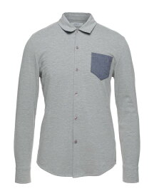 【送料無料】 アルファス テューディオ メンズ シャツ トップス Patterned shirt Grey