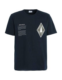 【送料無料】 ウール リッチ メンズ Tシャツ トップス T-shirt Navy blue