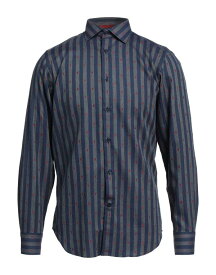【送料無料】 ポールアンドシャーク メンズ シャツ トップス Patterned shirt Midnight blue
