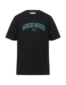 【送料無料】 ウッド ウッド メンズ Tシャツ トップス T-shirt Black