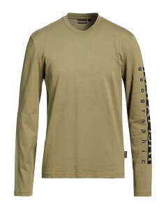 �i�p�s�� �����Y �g�b�v�X T�V���c NAPAPIJRI Military Green �O���[��
