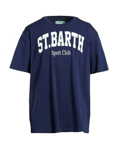 �G���V�[�c�[�Z�C���g�o�[�X �����Y �g�b�v�X T�V���c MC2 SAINT BARTH Navy �l�C�r�[