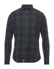 【送料無料】 ティントリア マッティ メンズ シャツ トップス Checked shirt Grey