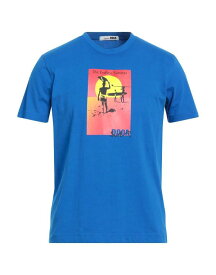 【送料無料】 ドーア メンズ Tシャツ トップス T-shirt Bright blue