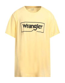 【送料無料】 ラングラー メンズ Tシャツ トップス T-shirt Yellow