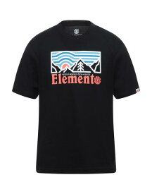 【送料無料】 エレメント メンズ Tシャツ トップス T-shirt Black