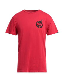 【送料無料】 デウス エクス マキナ メンズ Tシャツ トップス T-shirt Red