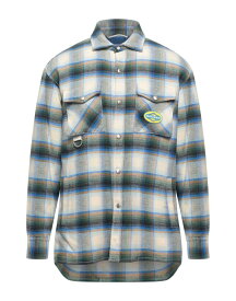 【送料無料】 ゴールデン グース メンズ シャツ トップス Checked shirt Green