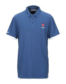 【送料無料】 インビクタ メンズ ポロシャツ トップス Polo shirt Slate blue