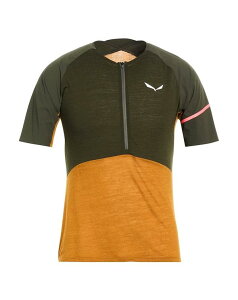 �T���� �����Y �g�b�v�X T�V���c SALEWA Dark Green �O���[��