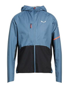 �T���� �����Y �A�E�^�[ �W���P�b�g�E�u���]�� SALEWA Blue Gray �O���[