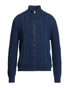 �^���A�g�[�� �����Y �A�E�^�[ �J�[�f�B�K�� �t�@�X�i�[�t���j�b�g TAGLIATORE Navy �l�C�r�[