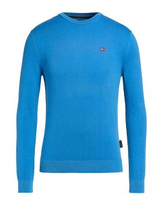 �i�p�s�� �����Y �g�b�v�X �V���c �v���I�[�o�[ NAPAPIJRI Azure Blue �u���[