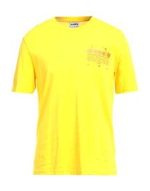 【送料無料】 ディアドラ メンズ Tシャツ トップス T-shirt Yellow