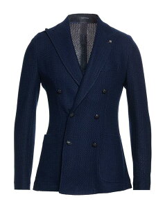 �^���A�g�[�� �����Y �A�E�^�[ �W���P�b�g�E�u���]�� �e�[���[�h�W���P�b�g TAGLIATORE Navy �l�C�r�[