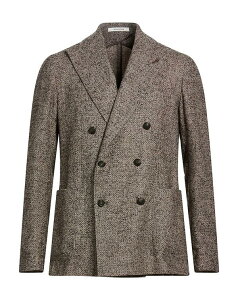 �^���A�g�[�� �����Y �A�E�^�[ �W���P�b�g�E�u���]�� �e�[���[�h�W���P�b�g TAGLIATORE Brown �u���E��