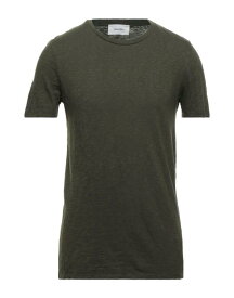 【送料無料】 アメリカンヴィンテージ メンズ Tシャツ トップス T-shirt Military green