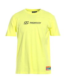 【送料無料】 ノースセール メンズ Tシャツ トップス T-shirt Light yellow