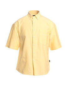 【送料無料】 ヌーングーンズ メンズ シャツ トップス Solid color shirt Yellow